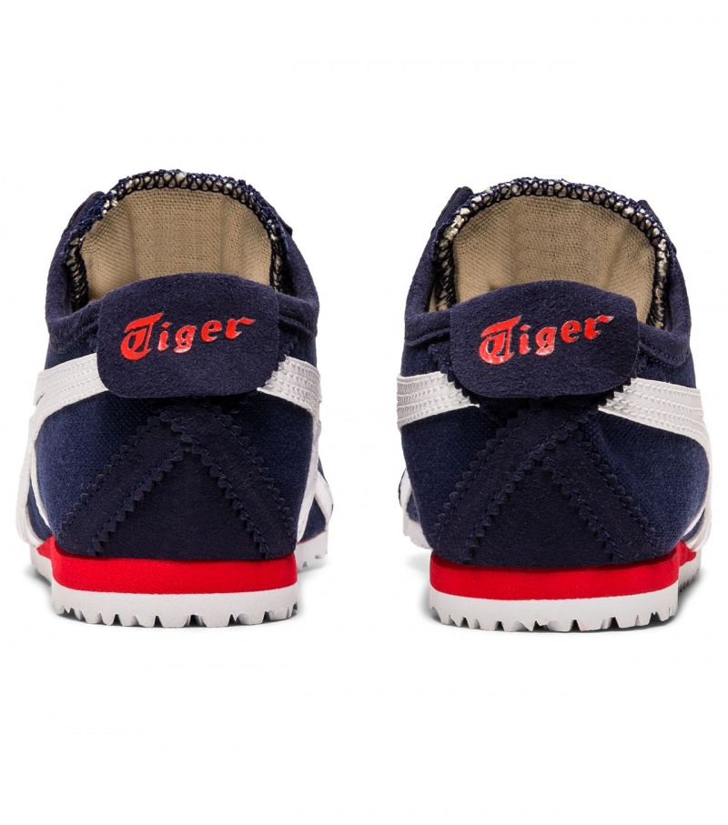 Kids' Onitsuka Tiger Mexico 66 Slip-On Mexico 66 Navy / White | 42083-SIJF