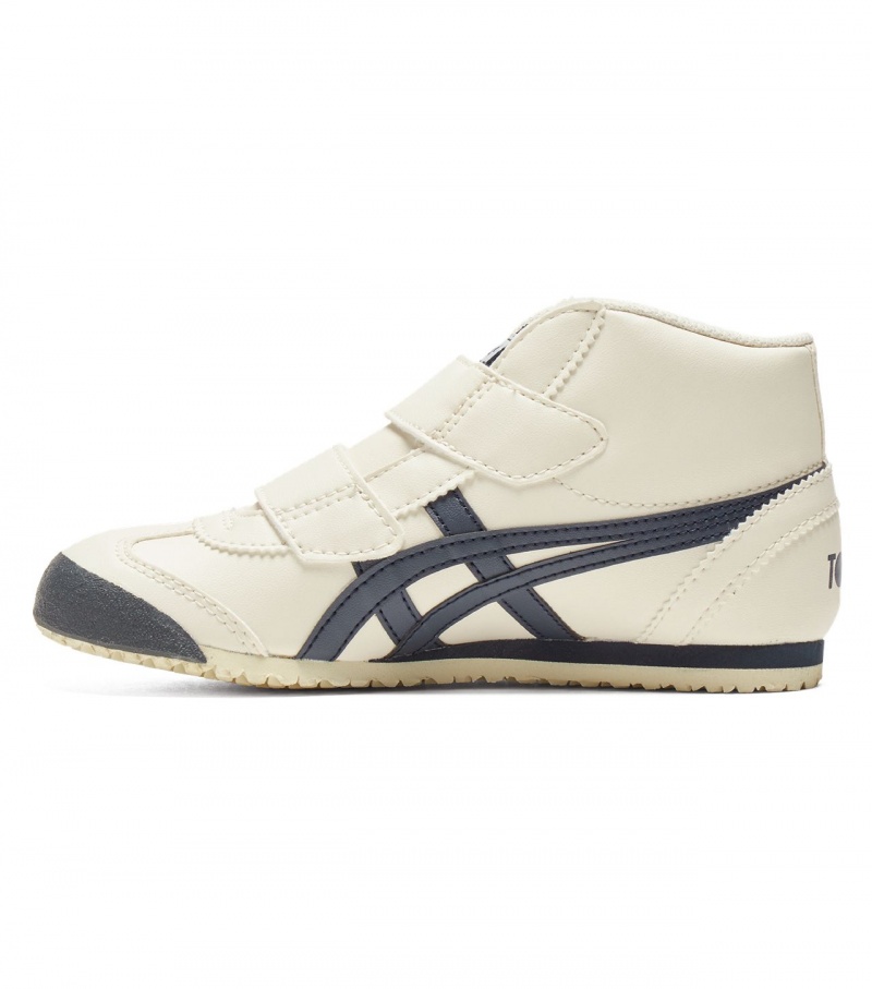 Kids' Onitsuka Tiger Mexico Mid Runner High Tops White | 07136-CSKA