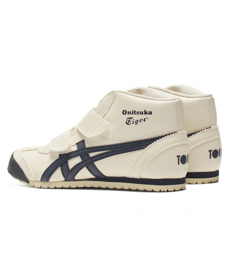 Kids' Onitsuka Tiger Mexico Mid Runner High Tops White | 07136-CSKA