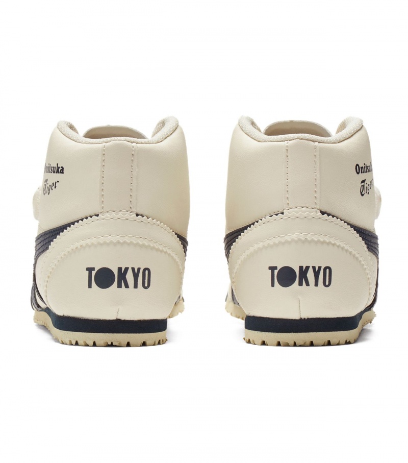 Kids' Onitsuka Tiger Mexico Mid Runner High Tops White | 07136-CSKA