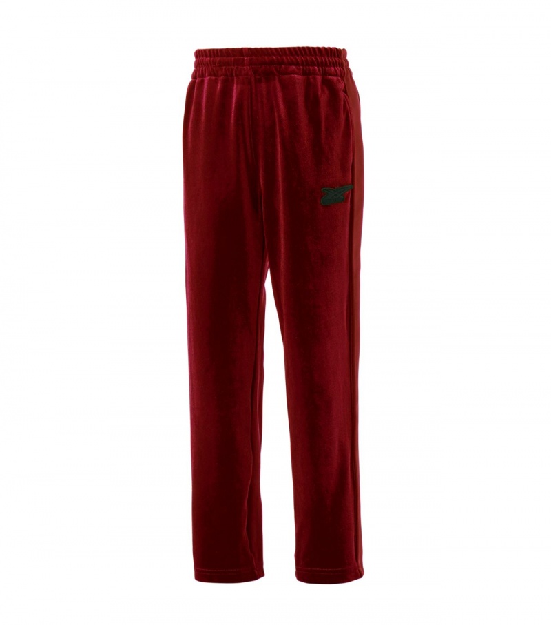 Kids' Onitsuka Tiger P Track Pants Red | 57193-WDXL