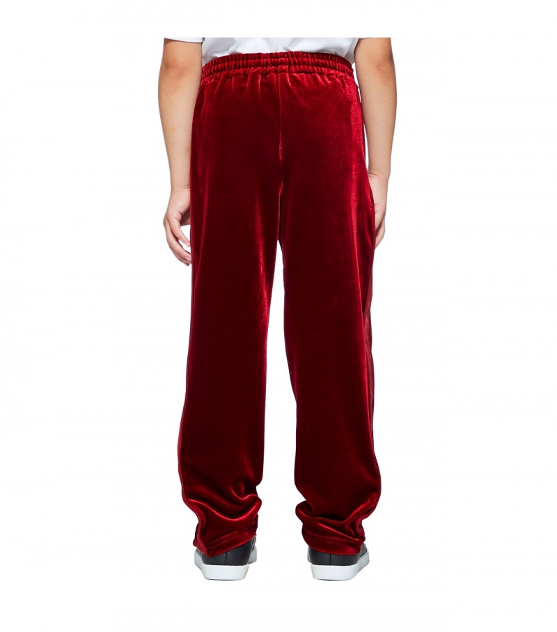 Kids' Onitsuka Tiger P Track Pants Red | 57193-WDXL