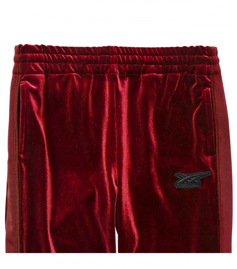 Kids' Onitsuka Tiger P Track Pants Red | 57193-WDXL