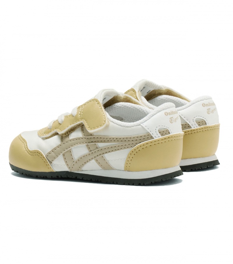 Kids' Onitsuka Tiger Serrano High Tops Cream | 15734-HRFB