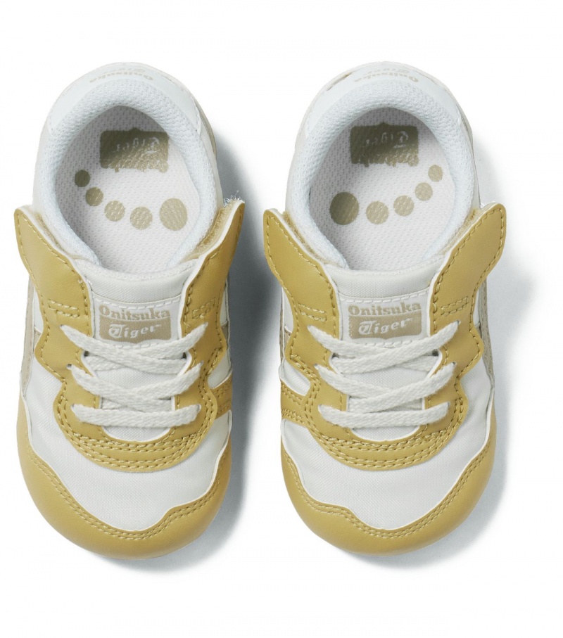 Kids' Onitsuka Tiger Serrano High Tops Cream | 15734-HRFB