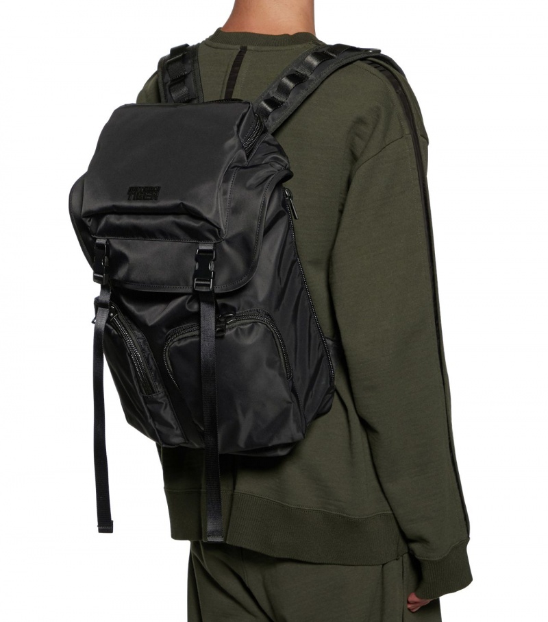 Men's Onitsuka Tiger Back Pack Bags Black | 16093-ETRO