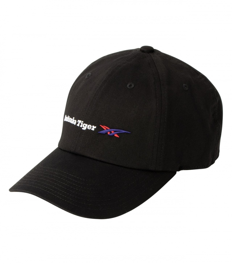 Men\'s Onitsuka Tiger Cap Hats Black | 23104-XRWB