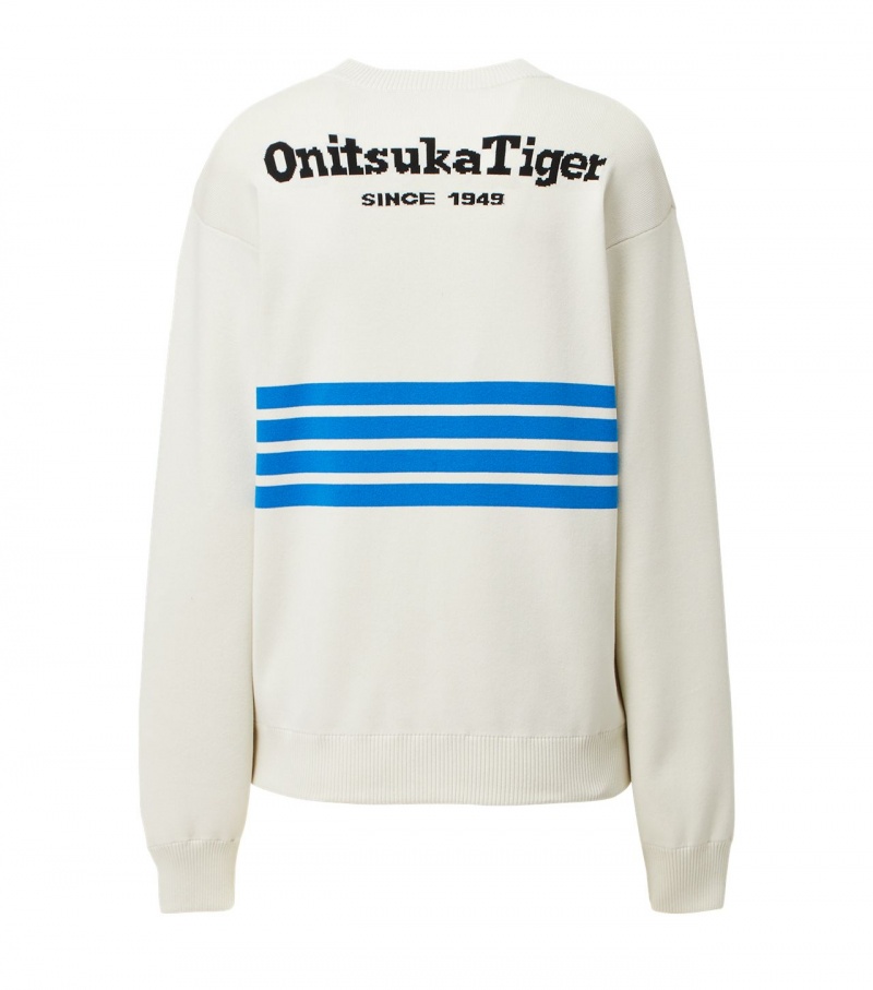 Men's Onitsuka Tiger Cardigan White | 39540-VSWD