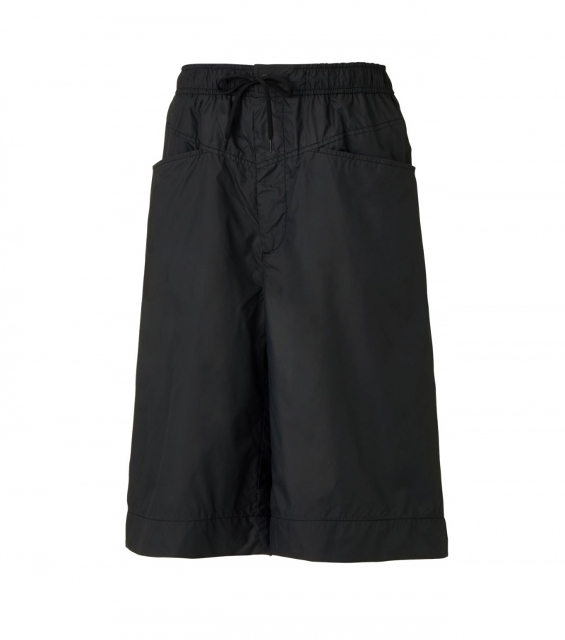 Men's Onitsuka Tiger Cropped Pants Black | 74190-JSQM