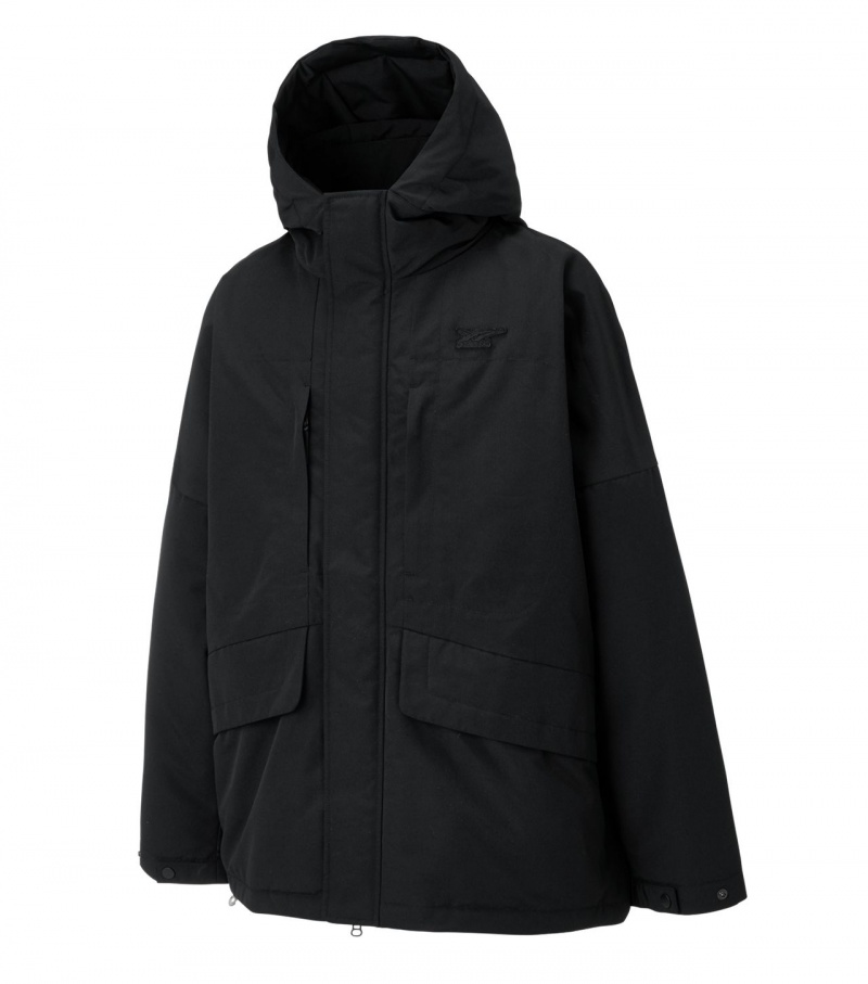 Men's Onitsuka Tiger Down Jackets Black | 12504-TIOS