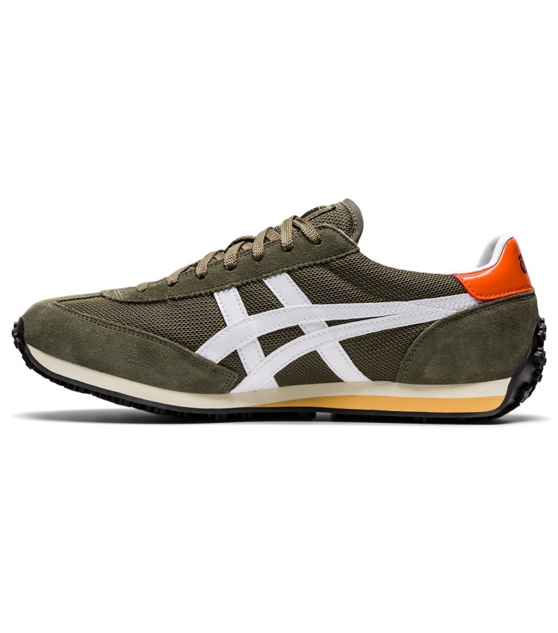 Men's Onitsuka Tiger Edr 78 Sneakers Green / White | 95670-ZSHT