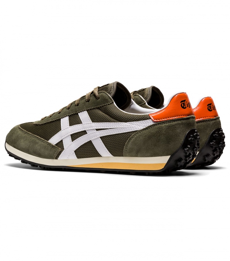 Men's Onitsuka Tiger Edr 78 Sneakers Green / White | 95670-ZSHT