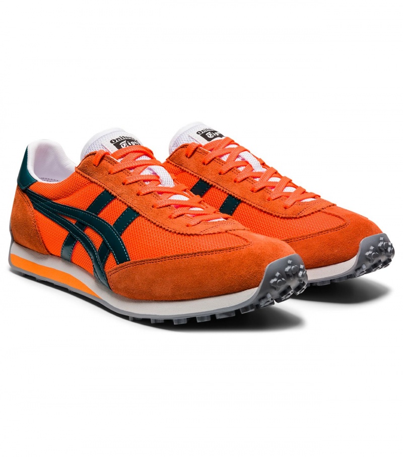 Men's Onitsuka Tiger Edr 78 Sneakers Orange / Deep Green | 67153-ABOL