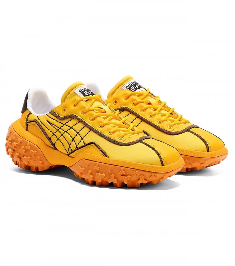 Men's Onitsuka Tiger Endactus Slip Ons Orange | 32185-CNLJ