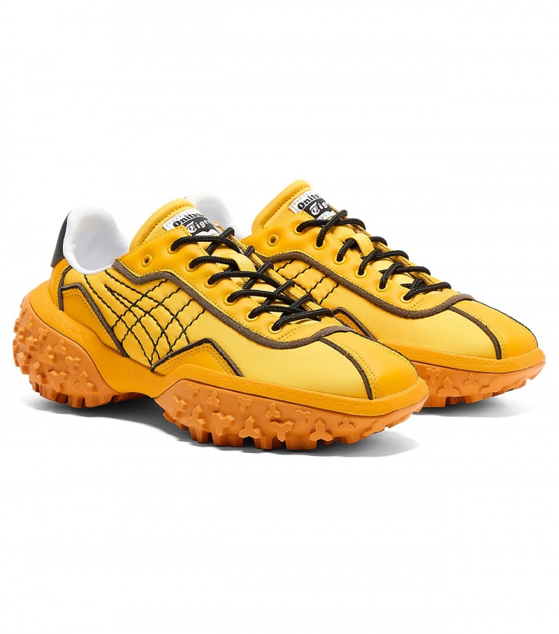 Men's Onitsuka Tiger Endactus Slip Ons Orange | 32185-CNLJ