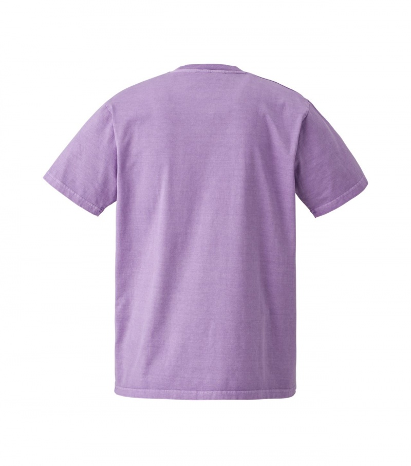 Men's Onitsuka Tiger Graphic T Shirts Lavender | 83097-HMRN