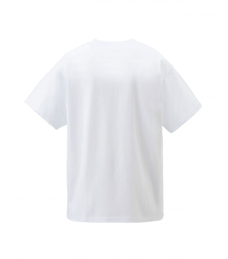 Men's Onitsuka Tiger Graphic T Shirts White | 37680-WPLV