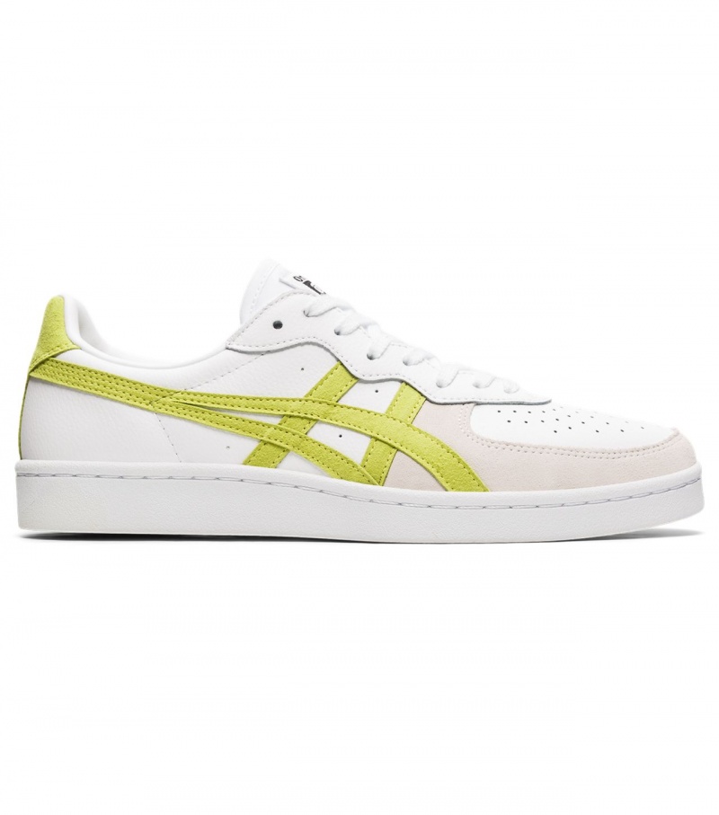 Men\'s Onitsuka Tiger Gsm Low Tops White | 49526-BTSE