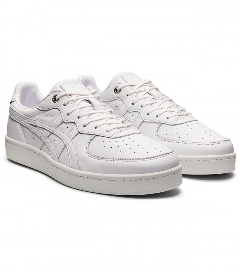 Men's Onitsuka Tiger Gsm Sd Sneakers White | 69751-MCBK