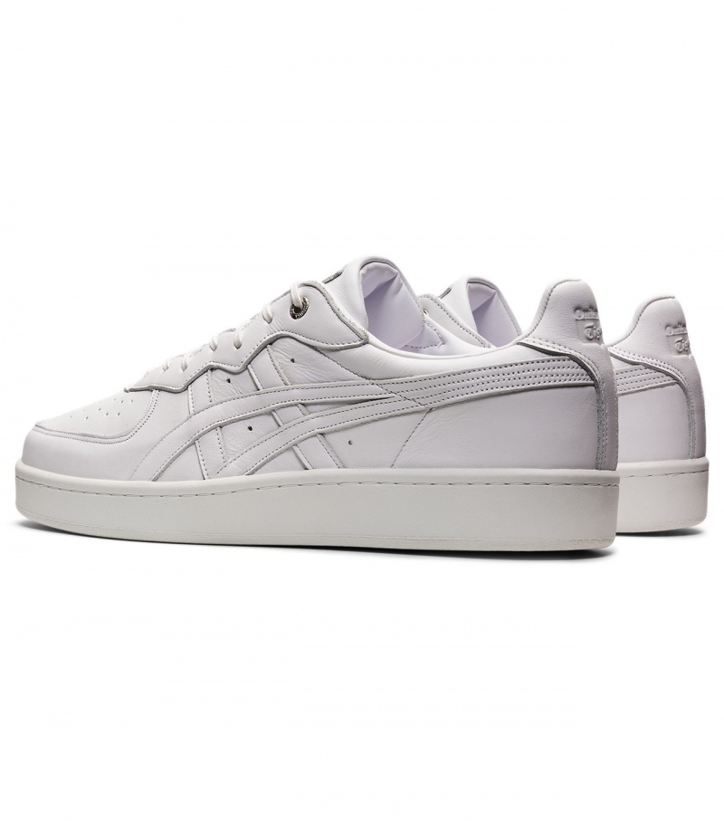 Men's Onitsuka Tiger Gsm Sd Sneakers White | 69751-MCBK