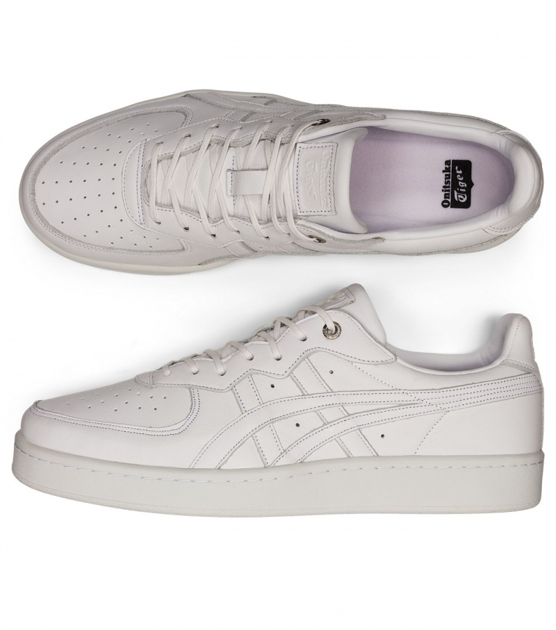 Men's Onitsuka Tiger Gsm Sd Sneakers White | 69751-MCBK