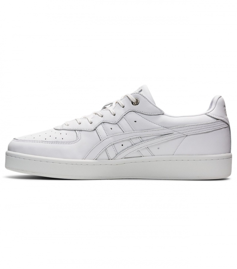 Men's Onitsuka Tiger Gsm Sd Sneakers White | 69751-MCBK