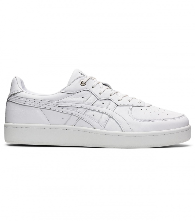 Men\'s Onitsuka Tiger Gsm Sd Sneakers White | 69751-MCBK