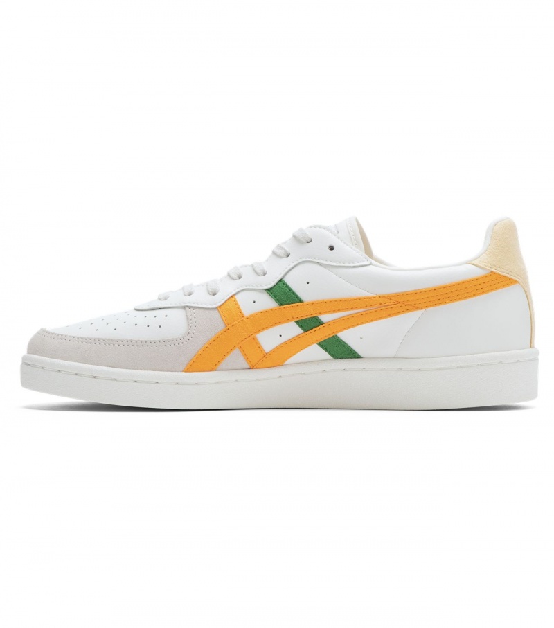 Men's Onitsuka Tiger Gsm Sneakers Cream / Orange | 20716-CFUV