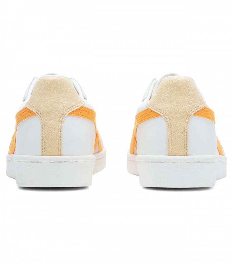 Men's Onitsuka Tiger Gsm Sneakers Cream / Orange | 20716-CFUV