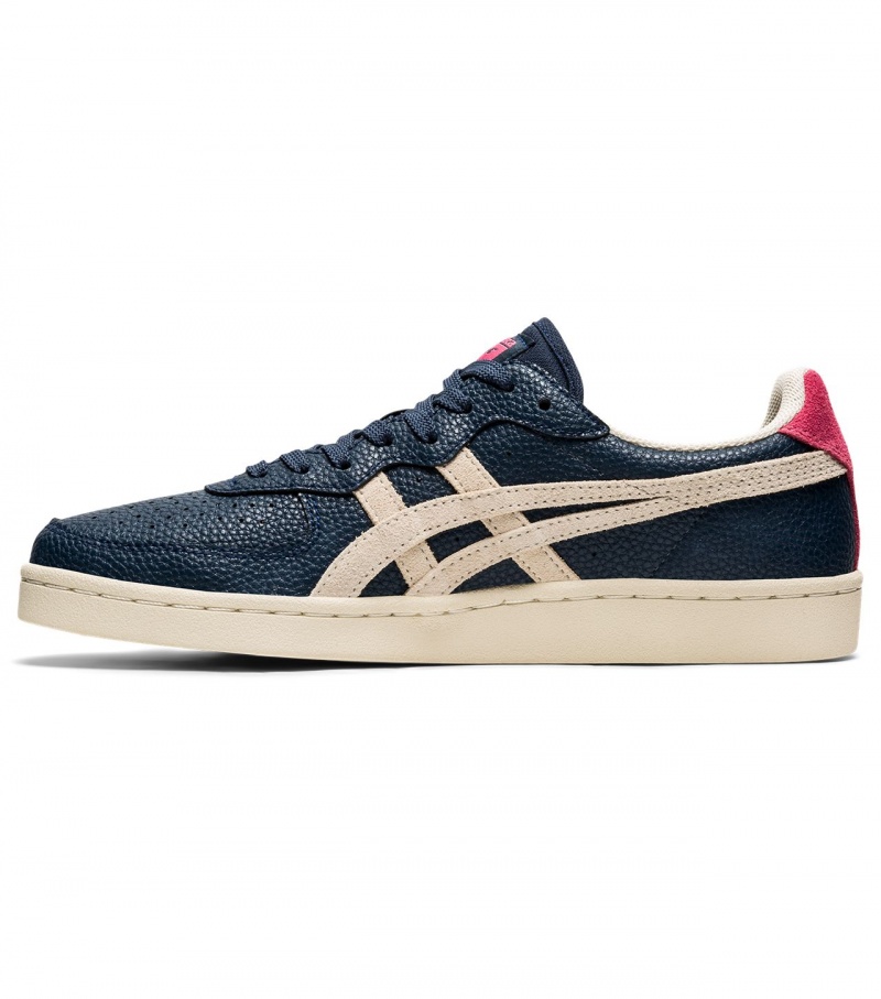 Men's Onitsuka Tiger Gsm Sneakers Navy | 97182-VNUY