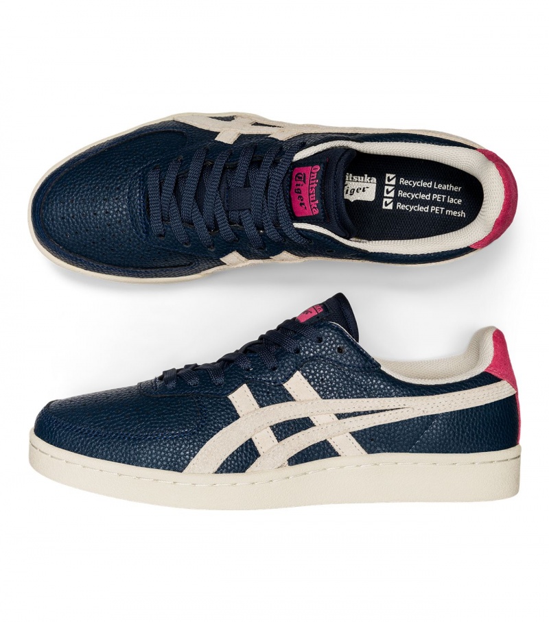 Men's Onitsuka Tiger Gsm Sneakers Navy | 97182-VNUY