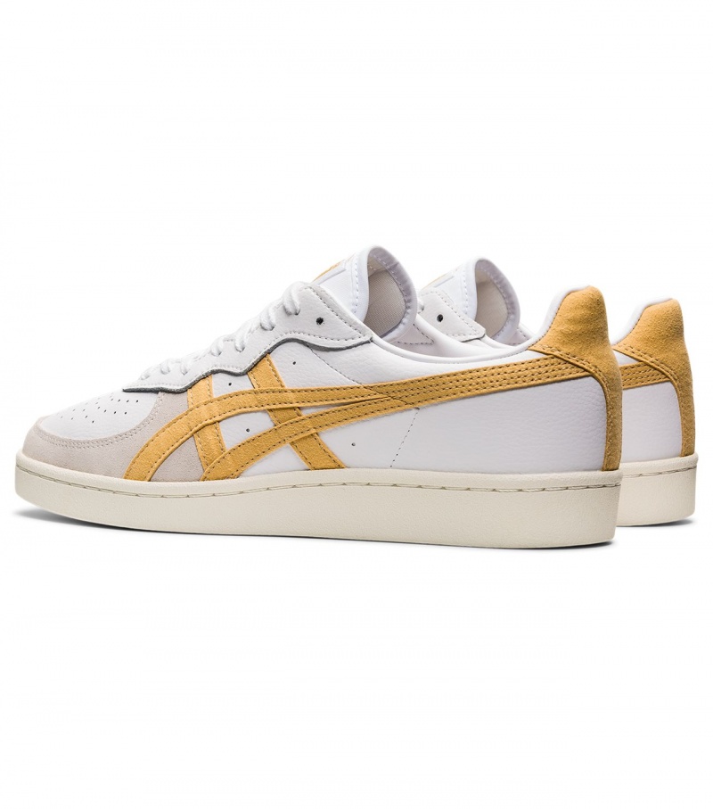 Men's Onitsuka Tiger Gsm Sneakers White | 19603-YLWS