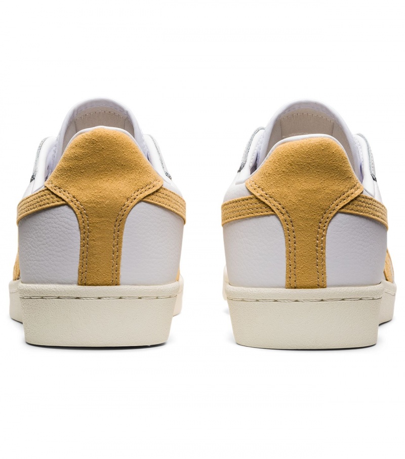 Men's Onitsuka Tiger Gsm Sneakers White | 19603-YLWS