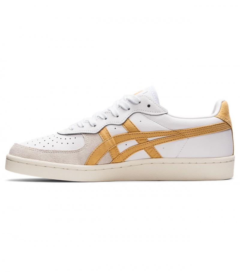 Men's Onitsuka Tiger Gsm Sneakers White | 19603-YLWS