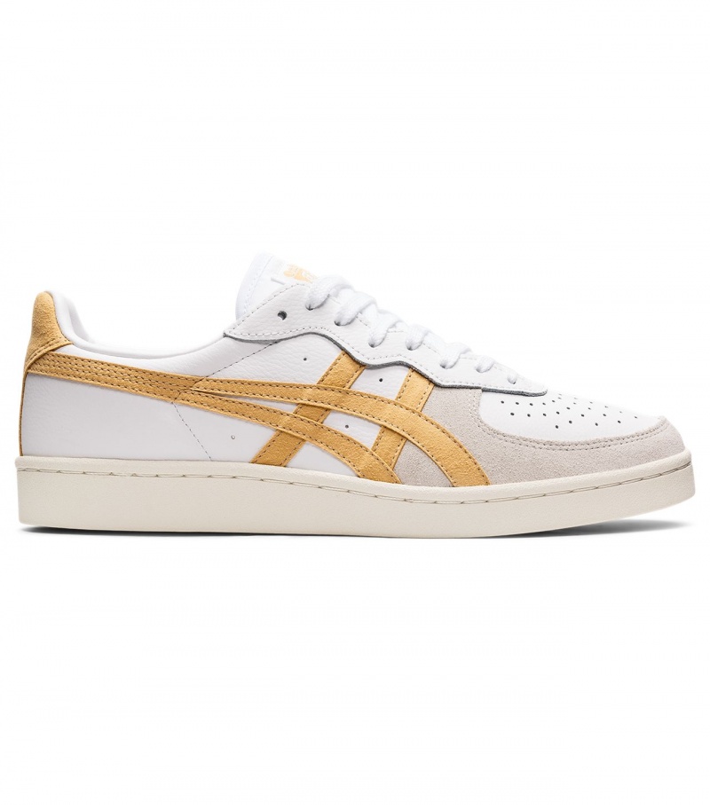 Men\'s Onitsuka Tiger Gsm Sneakers White | 19603-YLWS