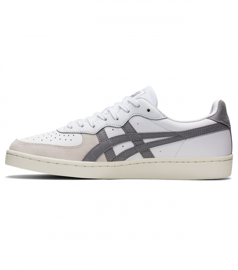 Men's Onitsuka Tiger Gsm Sneakers White | 64325-ZFSQ