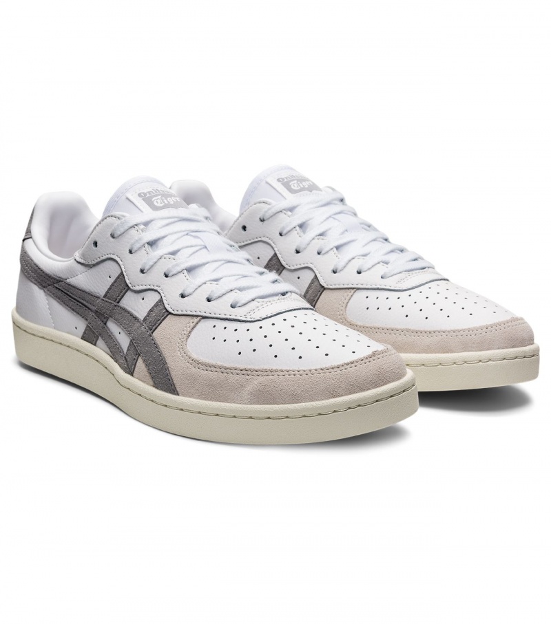 Men's Onitsuka Tiger Gsm Sneakers White | 64325-ZFSQ