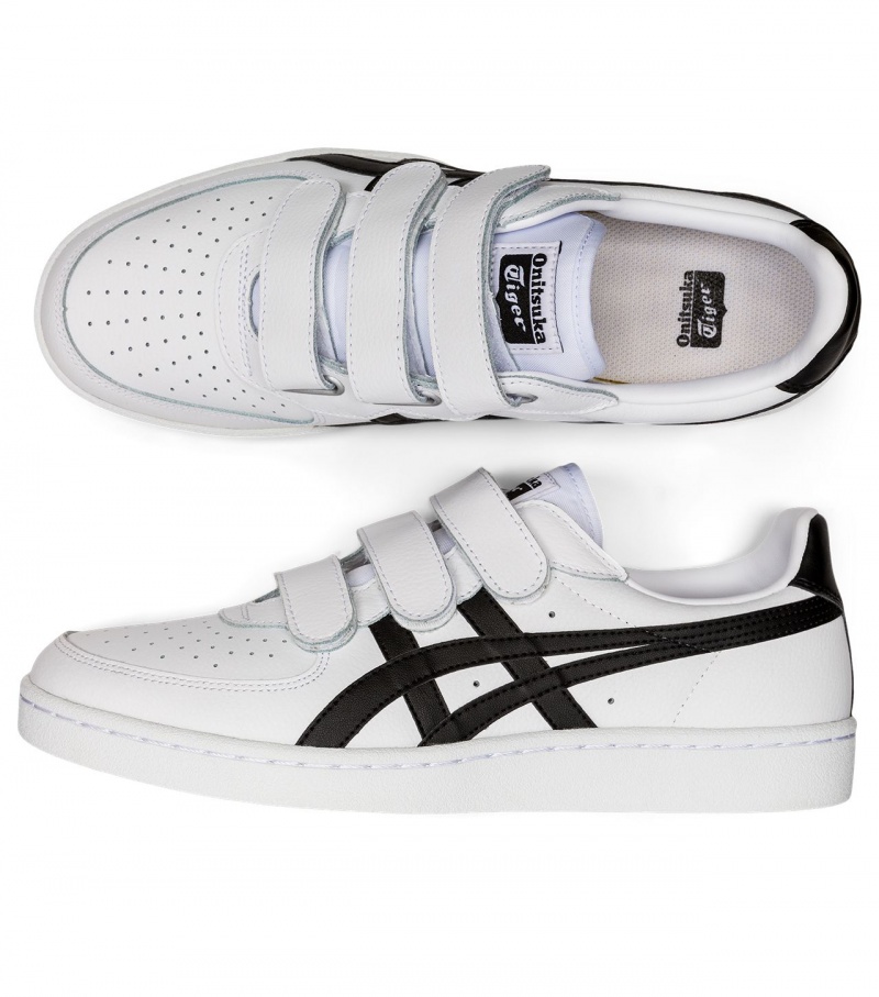 Men's Onitsuka Tiger Gsm Sneakers White / Black | 45370-CZVM