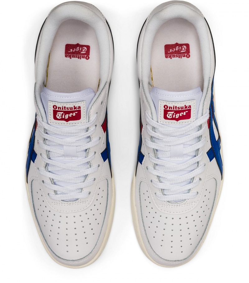 Men's Onitsuka Tiger Gsm Sneakers White / Royal | 16293-BIXC