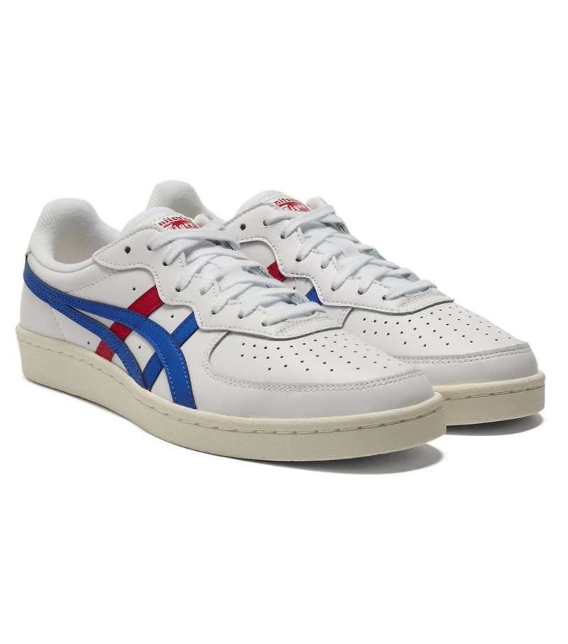 Men's Onitsuka Tiger Gsm Sneakers White / Royal | 16293-BIXC