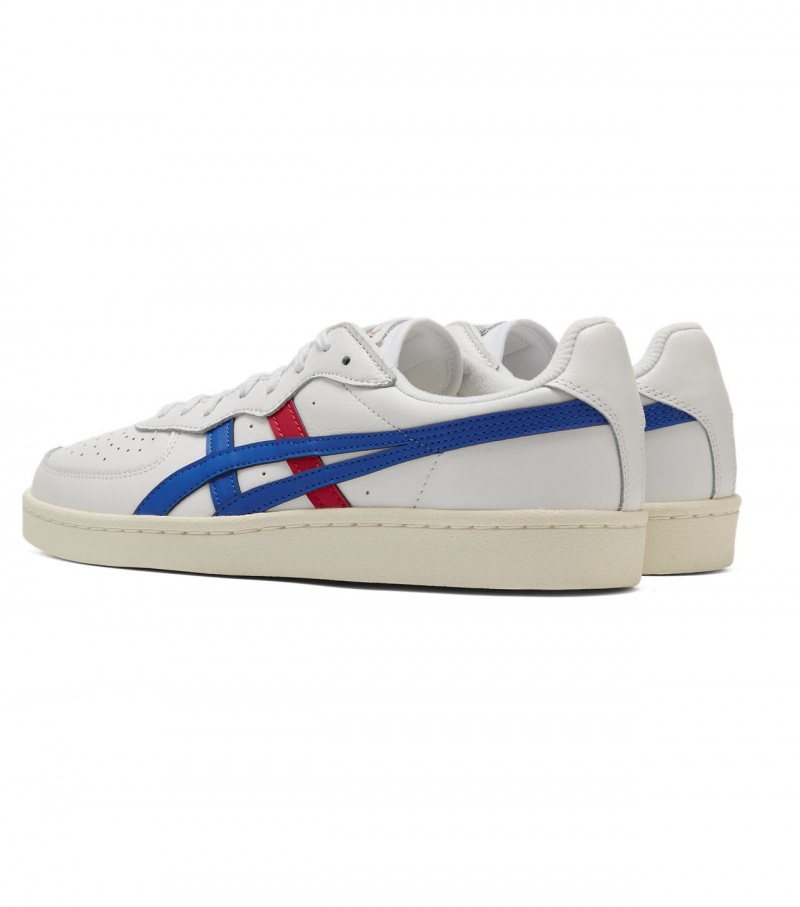 Men's Onitsuka Tiger Gsm Sneakers White / Royal | 16293-BIXC