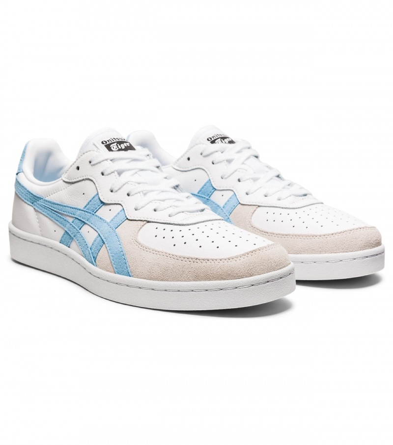 Men's Onitsuka Tiger Gsm Sneakers White / Blue | 40753-BUIP