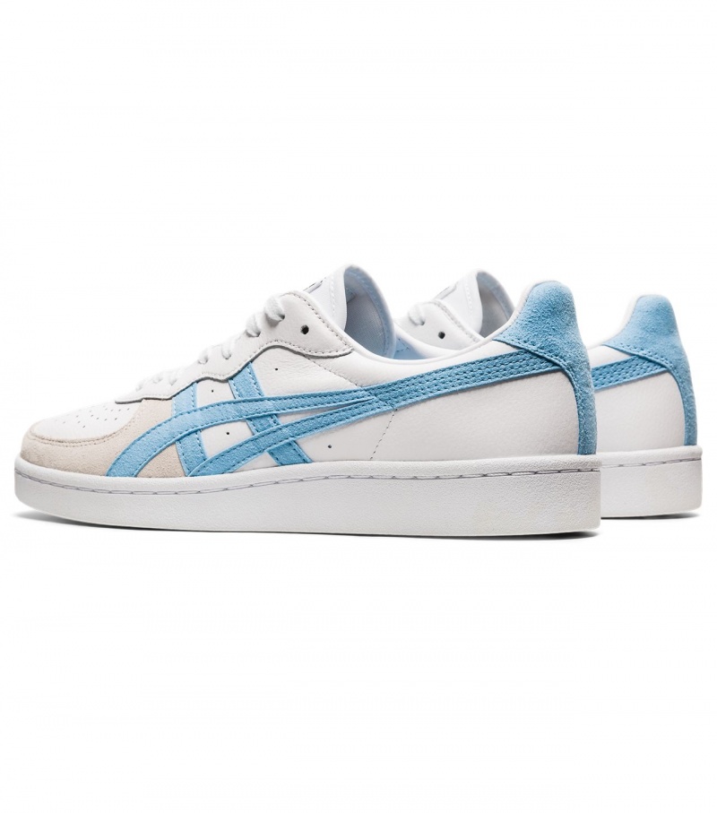 Men's Onitsuka Tiger Gsm Sneakers White / Blue | 40753-BUIP