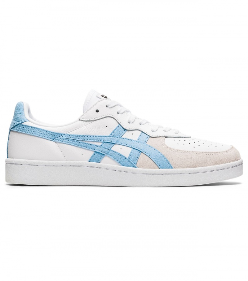 Men\'s Onitsuka Tiger Gsm Sneakers White / Blue | 40753-BUIP