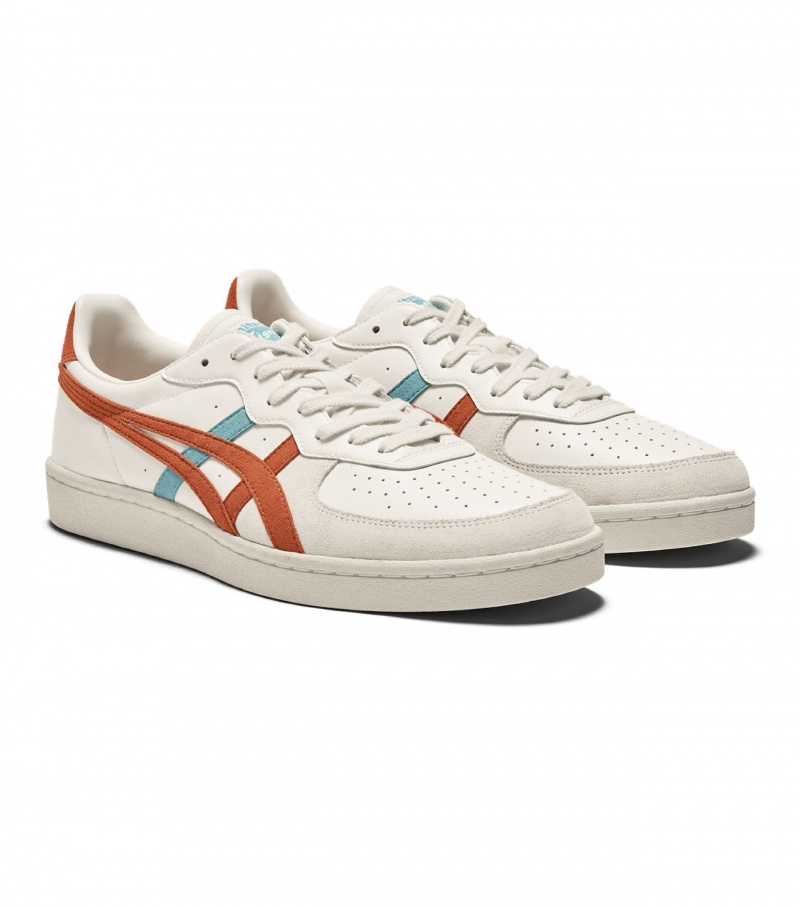 Men's Onitsuka Tiger Gsm Sneakers White | 94731-EJWG