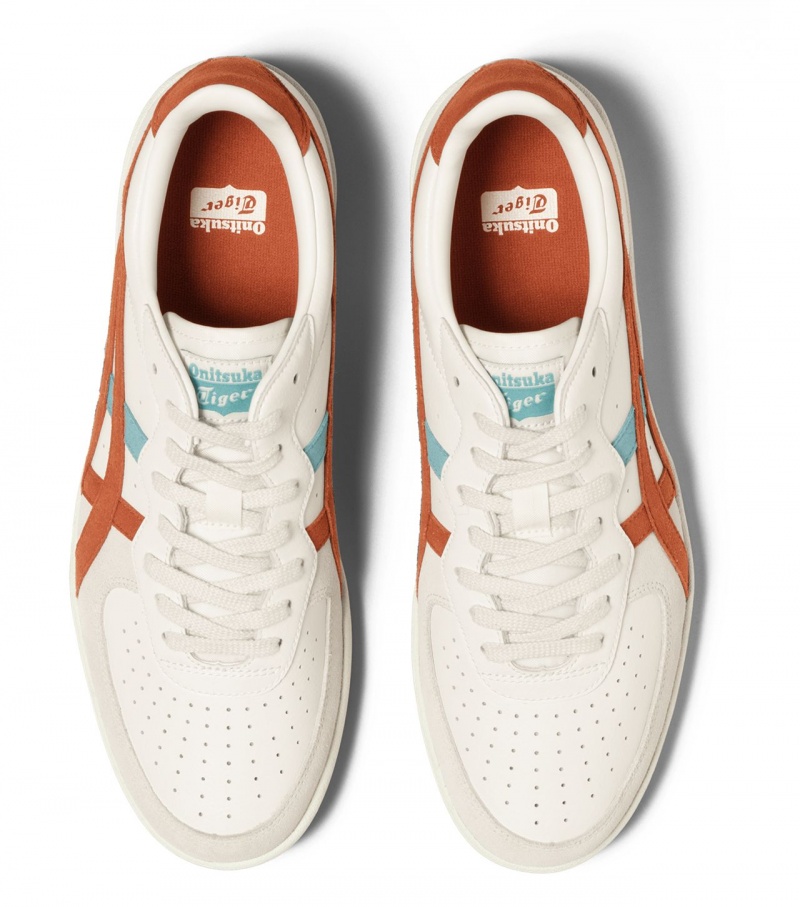 Men's Onitsuka Tiger Gsm Sneakers White | 94731-EJWG