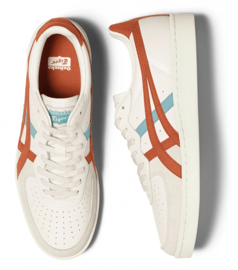 Men's Onitsuka Tiger Gsm Sneakers White | 94731-EJWG