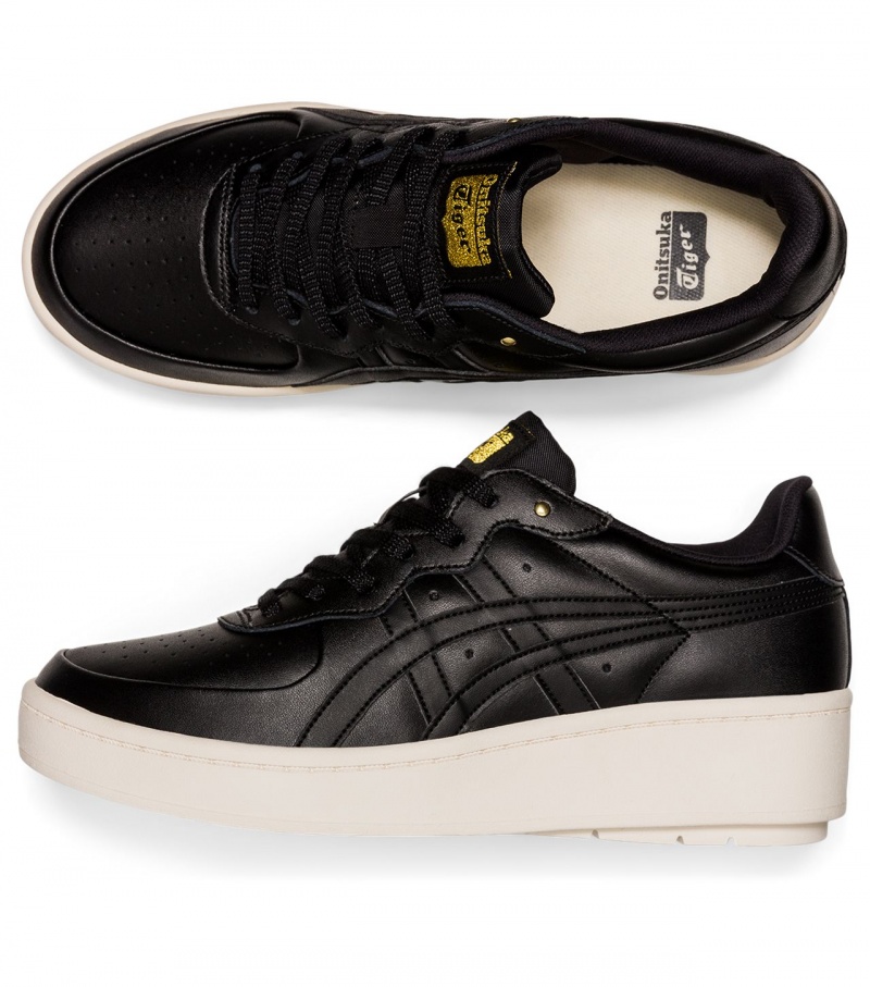 Men's Onitsuka Tiger Gsm W Sneakers Black | 86074-SHWV