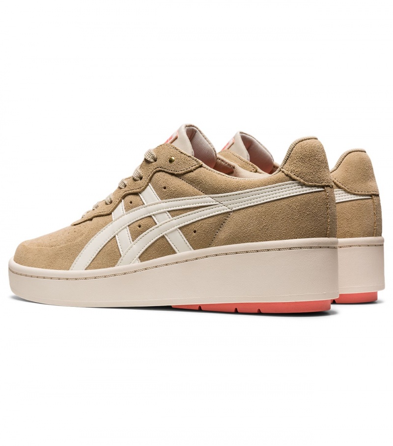 Men's Onitsuka Tiger Gsm W Sneakers Cream | 26978-TEYS