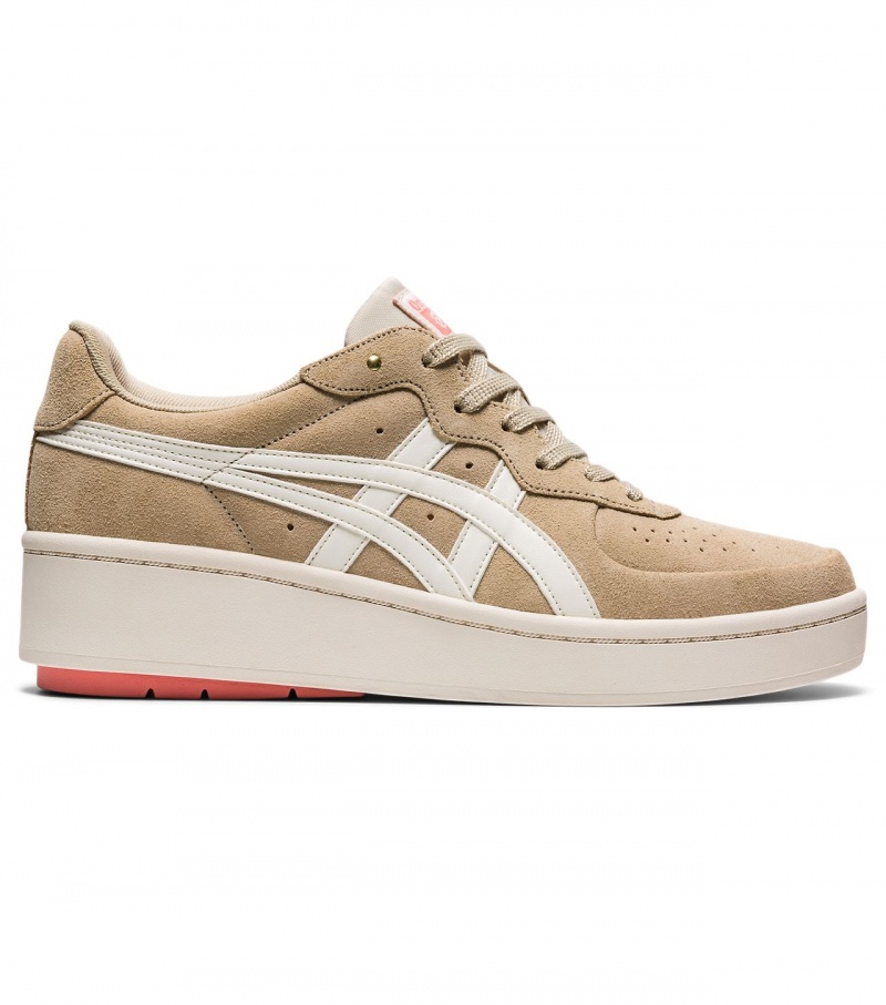 Men\'s Onitsuka Tiger Gsm W Sneakers Cream | 26978-TEYS